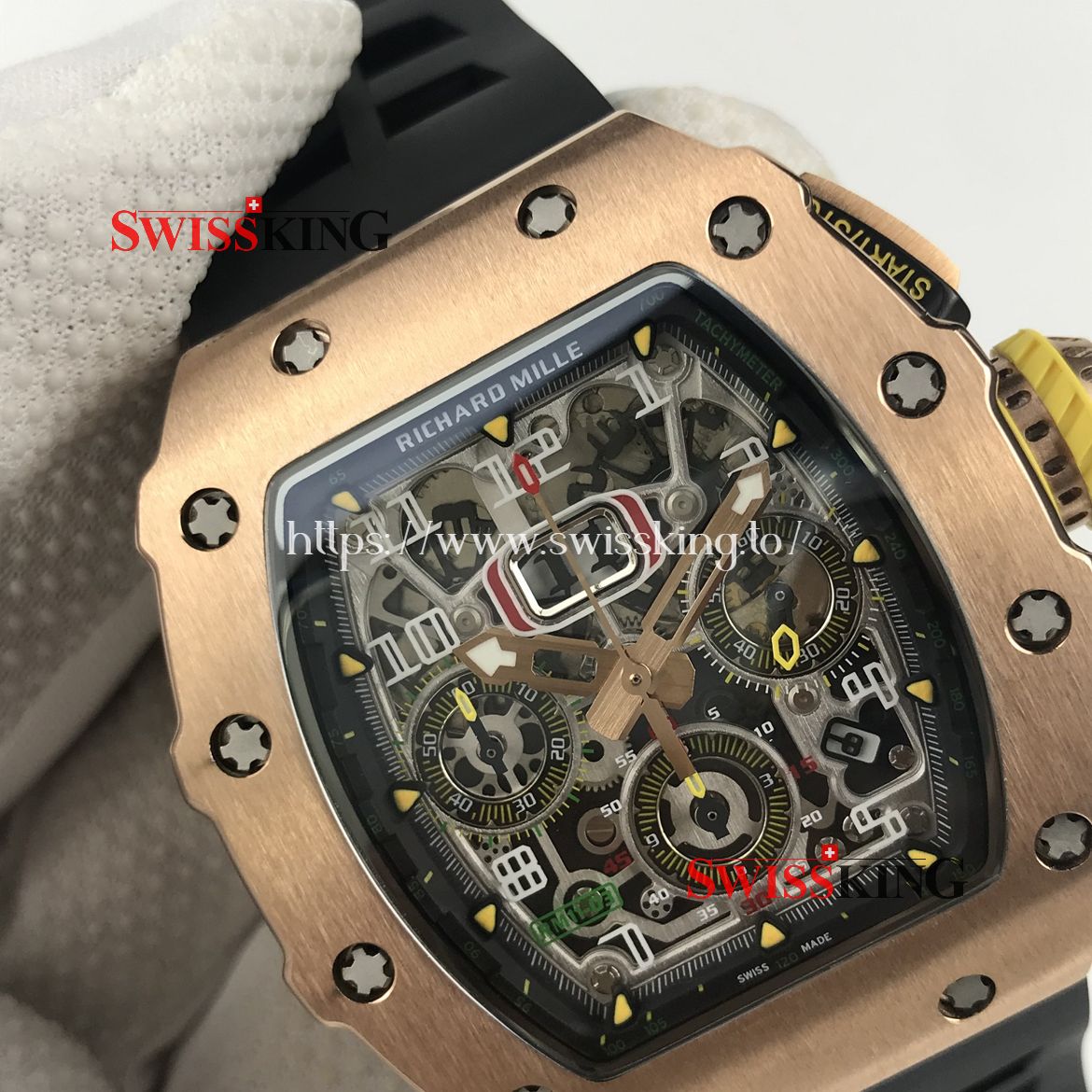 RICHARD MILLE RM 11-03 SWISS AUTOMATIC ROSE GOLD FLYBACK CHRONO