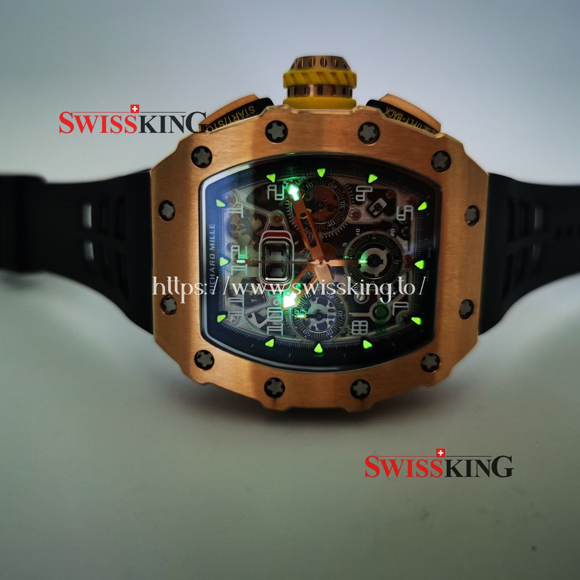 RICHARD MILLE RM 11-03 SWISS AUTOMATIC ROSE GOLD FLYBACK CHRONO