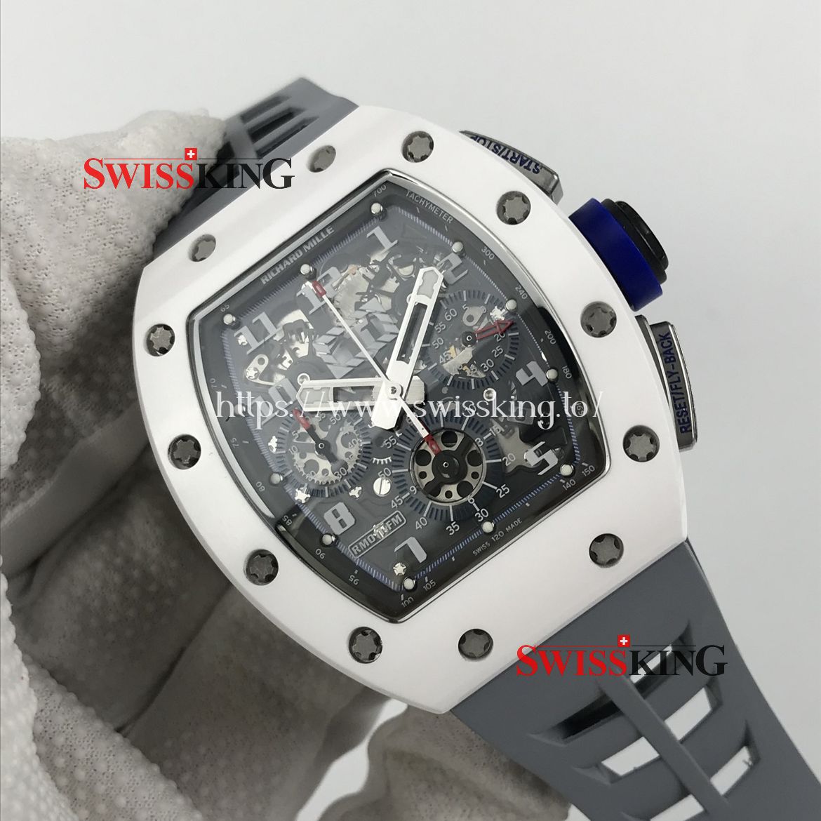 RICHARD MILLE RM 11-FM SWISS AUTOMATIC FLYBACK CHRONO GREY