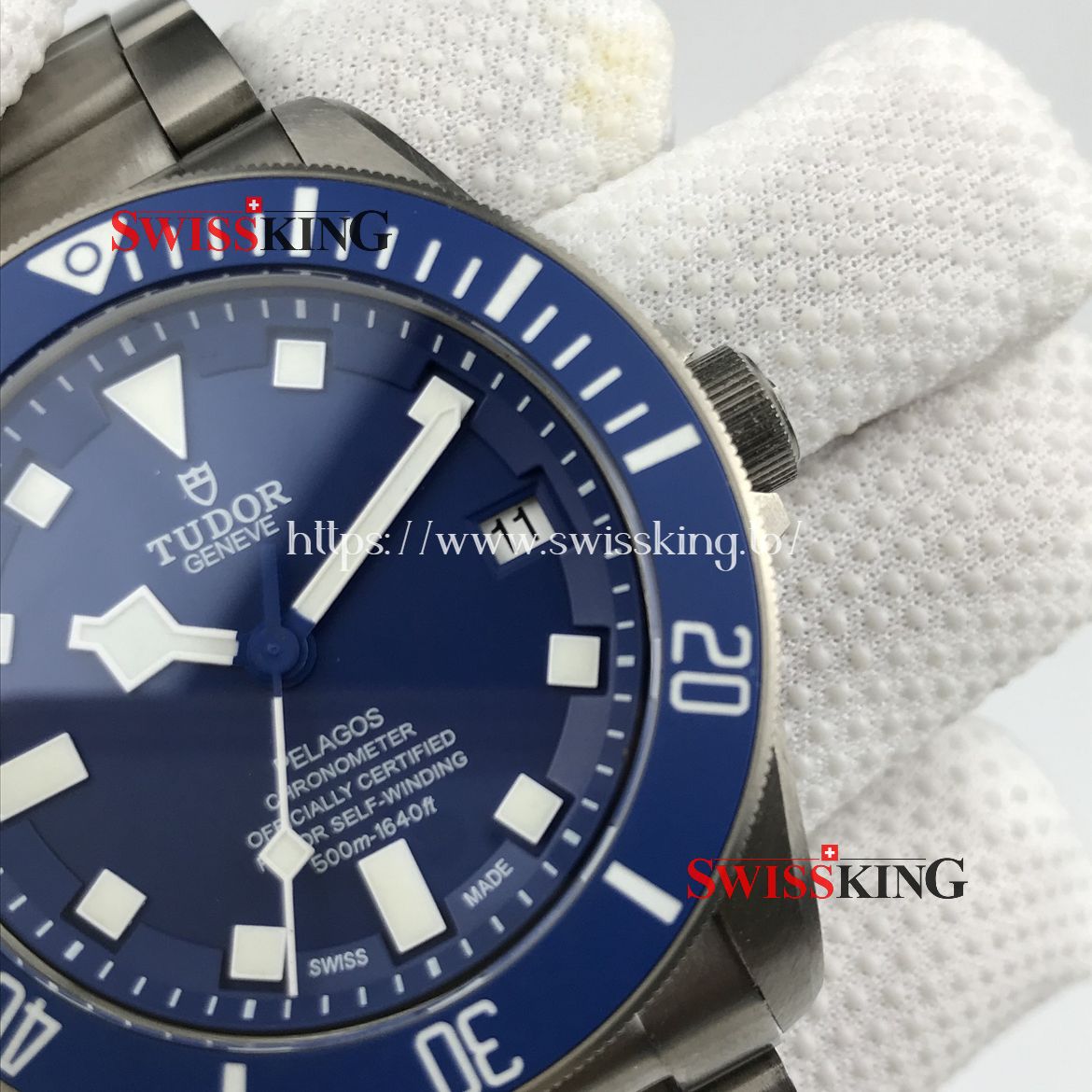 TUDOR PELAGOS TITANIUM SWISS AUTOMATIC BLUE DIAL